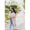 Boba Nosida BOBA Ring Sling, Peony Rožinė
