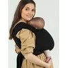 ISARA stretchy wrap, Onyx Juodas