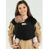 ISARA stretchy wrap, Onyx Juodas
