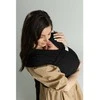 ISARA stretchy wrap, Onyx Juodas