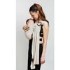 LOVE RADIUS No Knot Woven Wrap, Baltas Gold