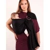 LOVE RADIUS No Knot Woven Wrap, Noir