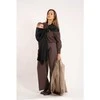 LOVE RADIUS No Knot Woven Wrap, Noir