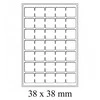 Dėklai CARGO TAB Large - mėlyni (Vokietija) (22 x 22 mm)
