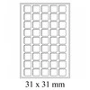 Dėklai CARGO TAB Large - mėlyni (Vokietija) (39 x 39 mm)