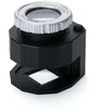 Didinamasis stiklas su LED UV apšvietimu ir perforacija 30x