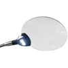 Dviejų lęšių pastatomas padidinimo stiklas su LED lempa 2,5x, 5x