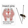 Entomologiniai smeigtukai vabzdžiams (Nerūdijančio plieno) (Čekija) (1)