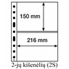 Įmautės atvirutėms ir pašto ženklams "Grande" (Vokietija) (2-jų kišenėlių (2S))