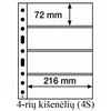 Juodo pagrindo Įmautės "Grande" albumui (Vokietija) (4-ių kitšenėlių (4S))