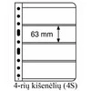 Įmautės "Vario" (Dvipusės) (4-ių kišenėlių įmautė (4S))