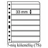 Įmautės "Vario" (Dvipusės) (8-ių kišenėlių įmautė (8S))