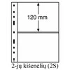 Juodo pagrindo įmautės "Optima" (Vokietija) (2-jų kišenėlių (2S))