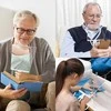 Laisvų rankų didinamasis stiklas su ištraukiamu stačiakampiu lęšiu 2x