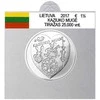 Lipdukai 1,5 euro monetoms holderiuose (Juoda)