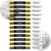 Lipdukai 1,5 euro monetoms holderiuose (Balta)