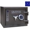 Griffon Ugniai ir įsilaužimams atsparus III saugumo klasės seifas su el. spyna „CLE III.37.E“ (160 kg)