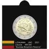 Vėliavėlės-lipdukai euro monetoms holderiuose (tik 2021 m.) (Balta)