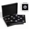 Volterra Trio dėžutė Quadrum Mini kapsulėms (Vokietija) (Ruda)