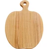 Serviravimo pjaustymo lentelė „Obuolio“ formos, iš uosio medienos 34.5cm × 27cmX2 cm