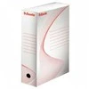 Archyvinė dėžė Esselte Speedbox FSC, 10cm, kartoninė, baltos-raudonos spalvos