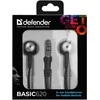 Ausinės Defender Basic 620 juoda