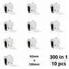 Brother DK-11202 DK11202 62mm x 100mm Thermal Paper Labels Dore manufacturer, 10 pcs
