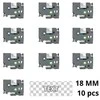 Brother TZe-145 TZe145 etikečių juosta kasetė Dore analoginė set 10 vienetų