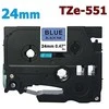 Brother TZe-551 TZe551 etikečių juosta kasetė Dore analoginė