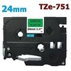 Brother TZe-751 TZe751 etikečių juosta kasetė Dore analoginė