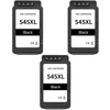 Dore Canon PG-545XL PG545XL BK rašalinė kasetė Dofe atnaujintas komplektas 3 vnt