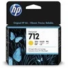Hewlett Packard (HP) HP 712 29-ml Geltona DesignJet Ink Cartridge