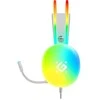 Defender Ausinės Defender IGNIS Šviečiantys žaidimai USB RGB Balta + ŽAIDIMAS