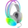 Defender Ausinės Defender IGNIS Šviečiantys žaidimai USB RGB Balta + ŽAIDIMAS