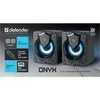 Kompiuterio kolonėlės Garsiakalbis Defender Garsiakalbiai Defender ONYX 2.0 6W USB LED foninis apšvietimas