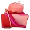 Pink Rožinė Gertuvė silikoninė CoolPack Pump 600 ml Girls Rožinė