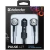 Ausinės Defender Pulse 427 Juoda