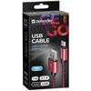 Defender USB AM-MICRO BM 1.0m 2.1A Raudona