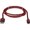 Defender USB AM-MICRO BM 1.0m 2.1A Raudona