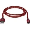 Defender USB AM-MICRO BM 1.0m 2.1A Raudona