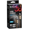 Defender USB AM-MICRO BM 1.0m 2.1A Auksinis