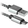 Defender USB AM-MICRO BM 1.0m 2.1A Baltas