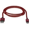 Defender USB AM-TYPE C 1,0m 2.1A Raudona