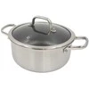Puodas su dangčiu OSFÉ Tri-Ply, 24 cm, 5 l
