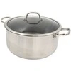 Puodas su dangčiu OSFÉ Tri-Ply, 32 cm, 12 l