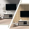 3D dekoratyvinė sienų panelė (lipni) – medžio imitacija 300 x 45 cm