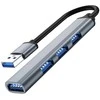 ATL 4 prievadų USB šakotuvas