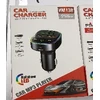 Automobilinis Bluetooth FM siųstuvas su įkrovikliu TR2477