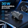 Automobilinis greitojo įkrovimo adapteris EZRA CR70 30 W