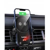 Automobilinis telefono laikiklis su belaidžiu įkrovimu (IQ / Qi)